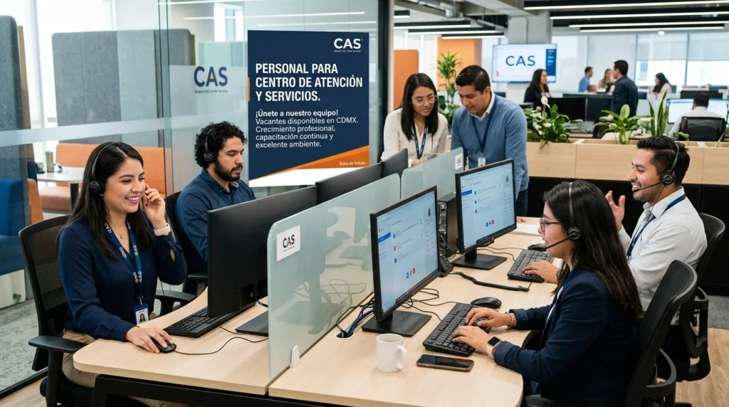 Personal para Centro de Atención y Servicios